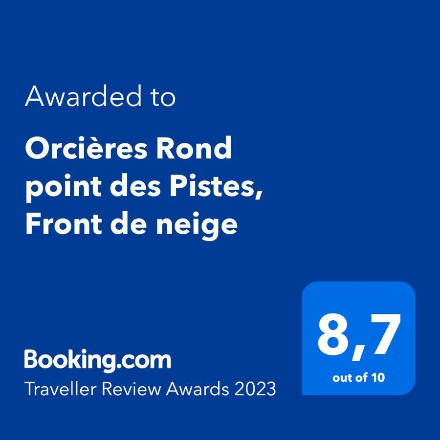 شقة Orcieres Rond Point Des Pistes, Front De Neige المظهر الخارجي الصورة